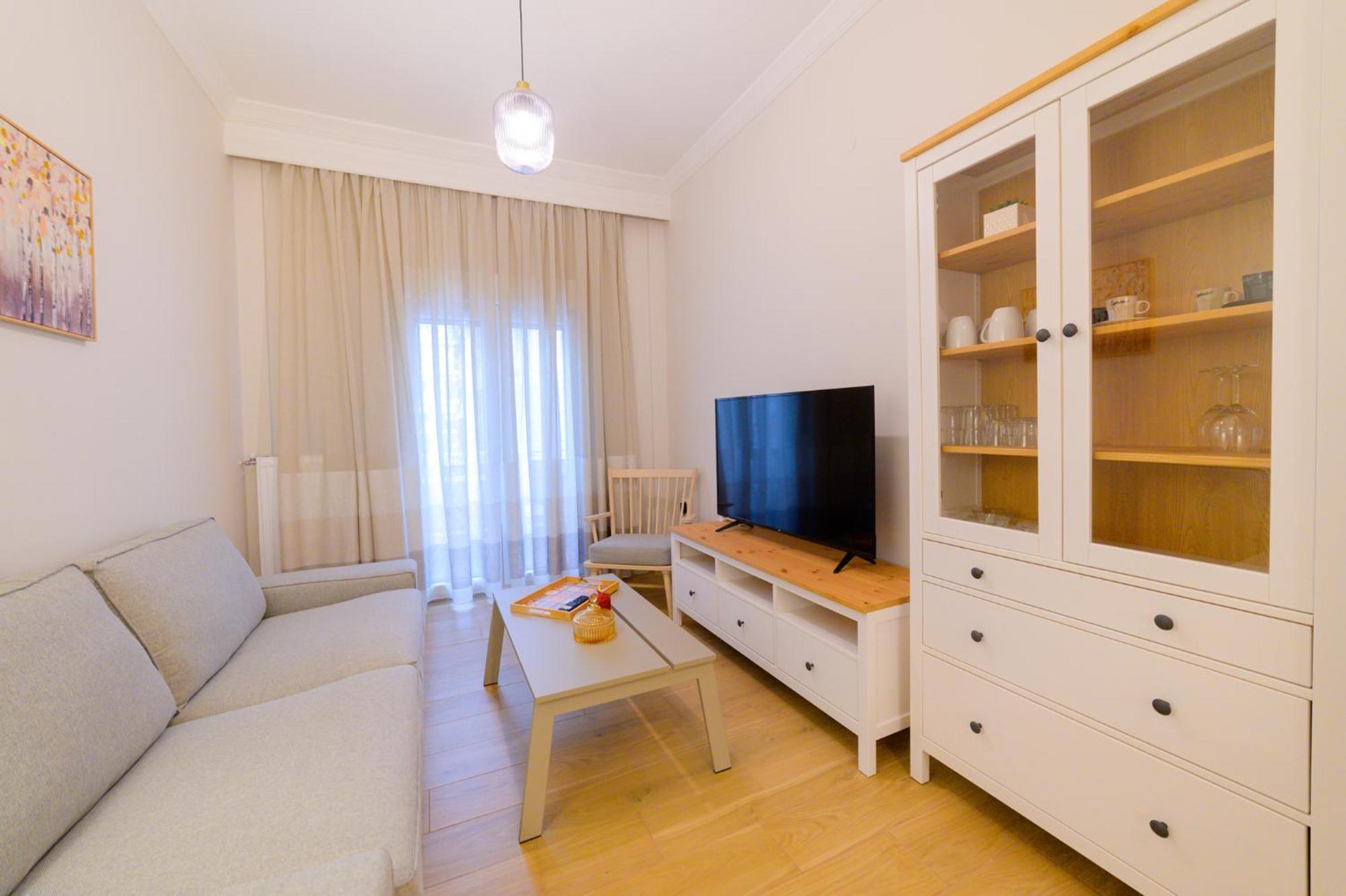 New Modern 2Nd Floor Apartment Thessaloníki Luaran gambar
